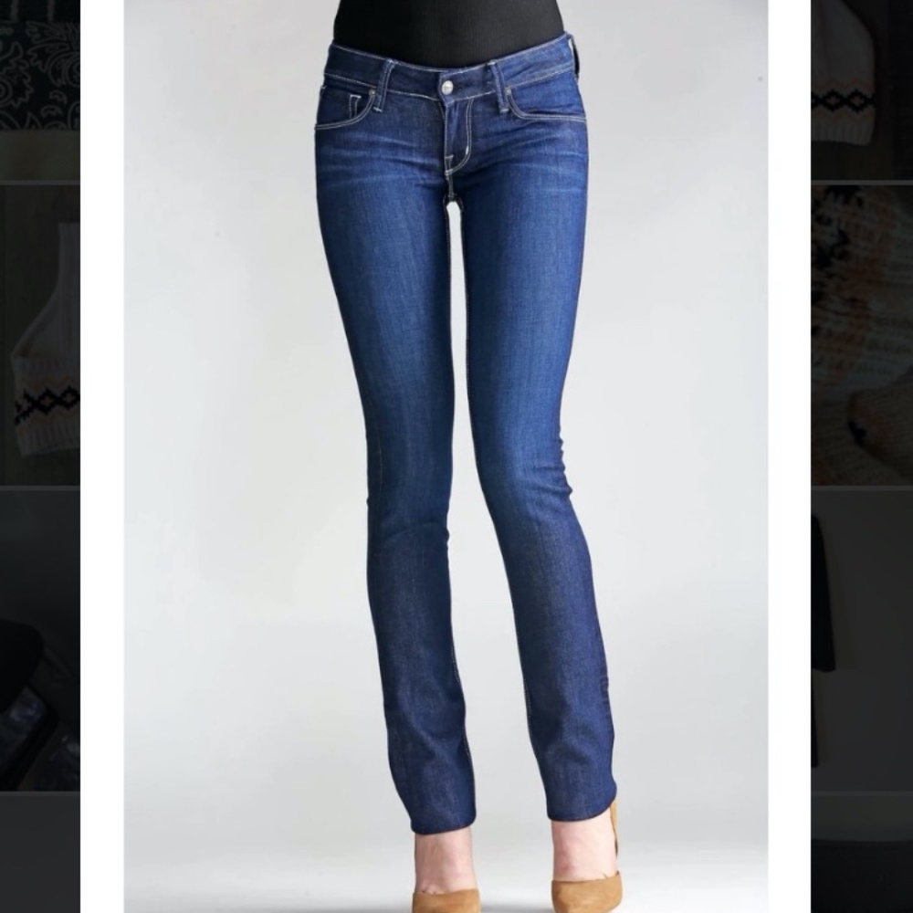 Sebastian McCall Mid Rise Straight Leg Jeans Sz 34